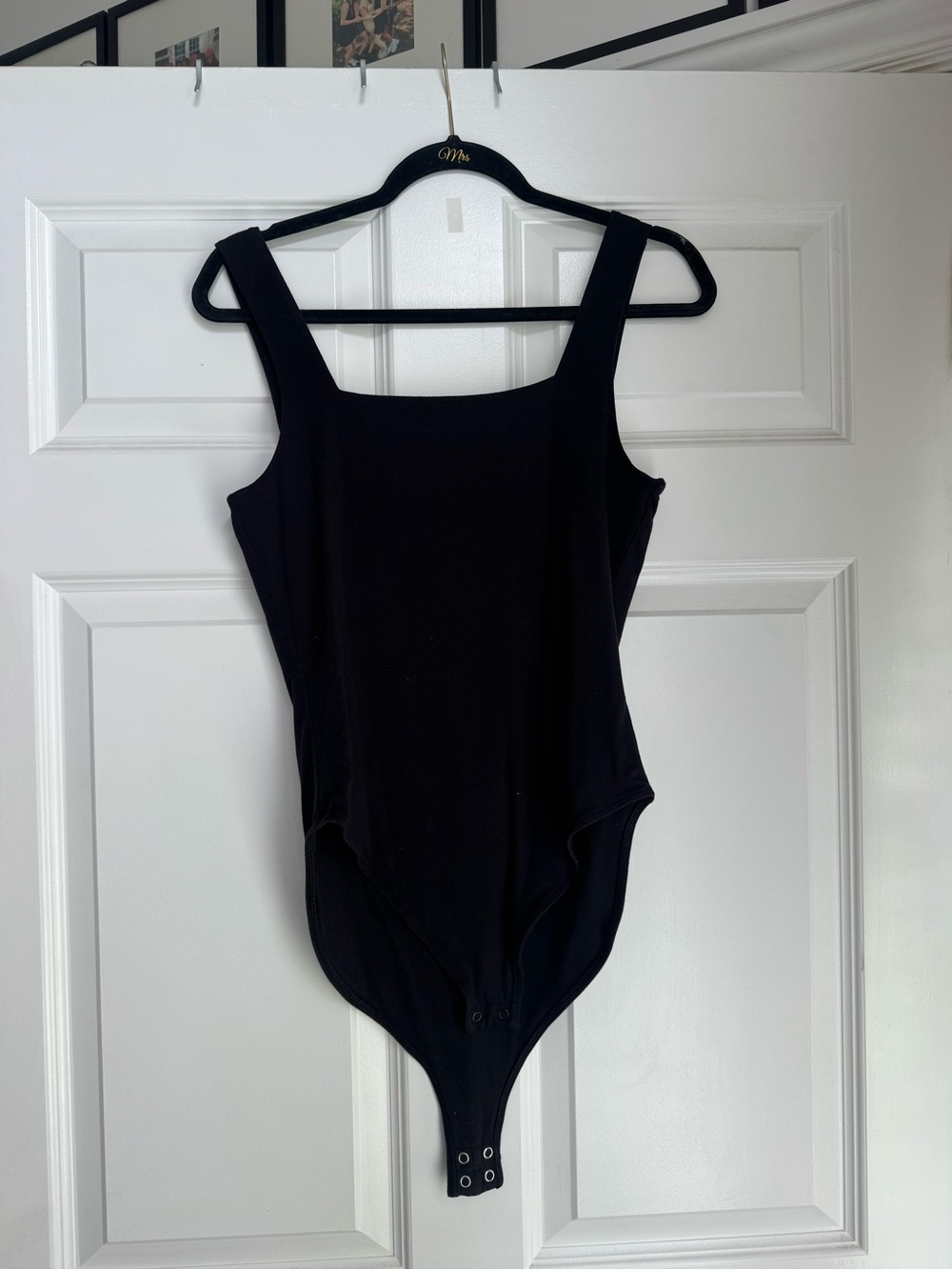 Old Navy Black One-Piece Bodysuit